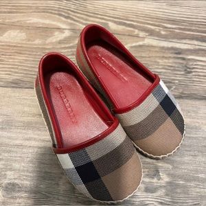 Toddler girl Burberry shoes